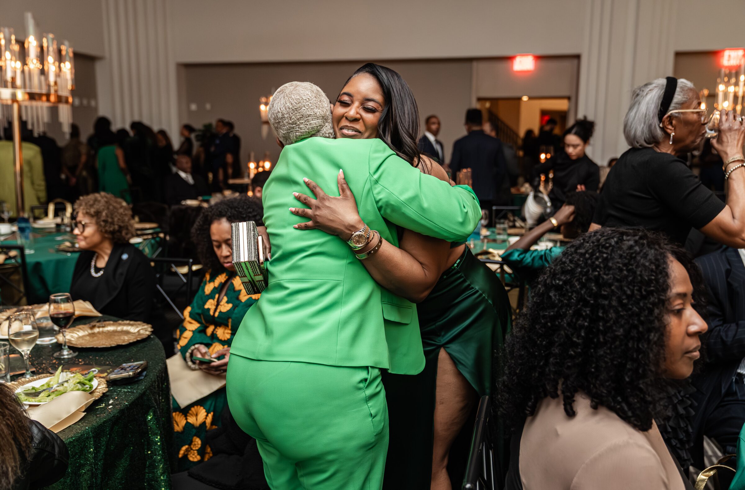 Emerald Ball event moment